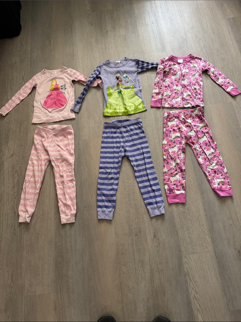Hanna Andersson- Size 4 Pajama Sets - Unicorn & Princess Designs. Gently Used.